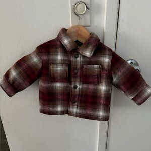Old Navy Tan Sherpa Baby Jacket